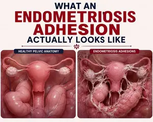 Adhesions with endometriosis are due to surgical scarring and endometrial lesions – this article looks a new surgical techniques and post operative self-care