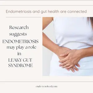 There appears to be a link between endometriosis and Leaky Gut Syndrome which has been found to affect 45% of women with the disease and Leaky Gut can compromise the immune system