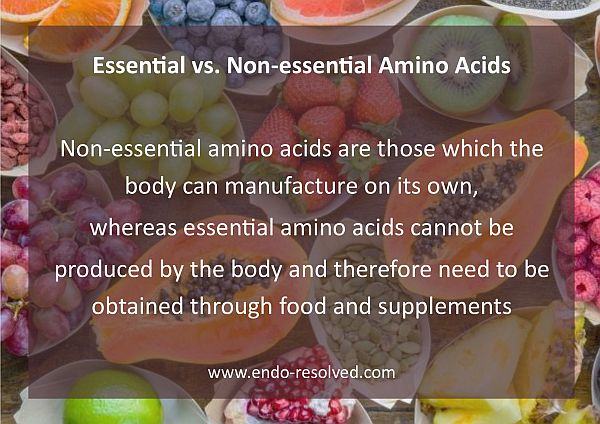 Amino acids in diet