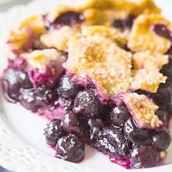 Buckwheat berry pie - endometriosis diet friendly recipe