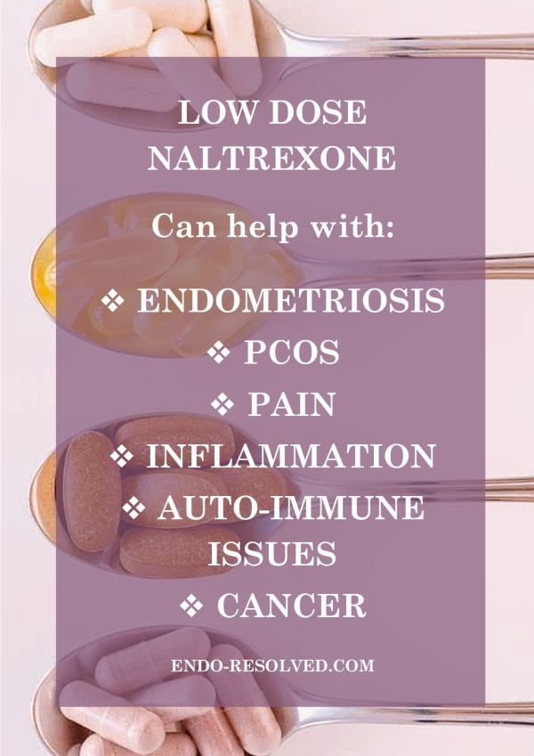 Low dose naltrexone for the treatment of endometriosis and infertility