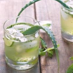 Aloe vera juice can help with endo