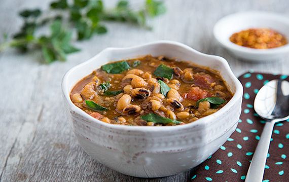 Indian bean soup recipe - Endometriosis safe recipe - quick and easy and full of nutrition