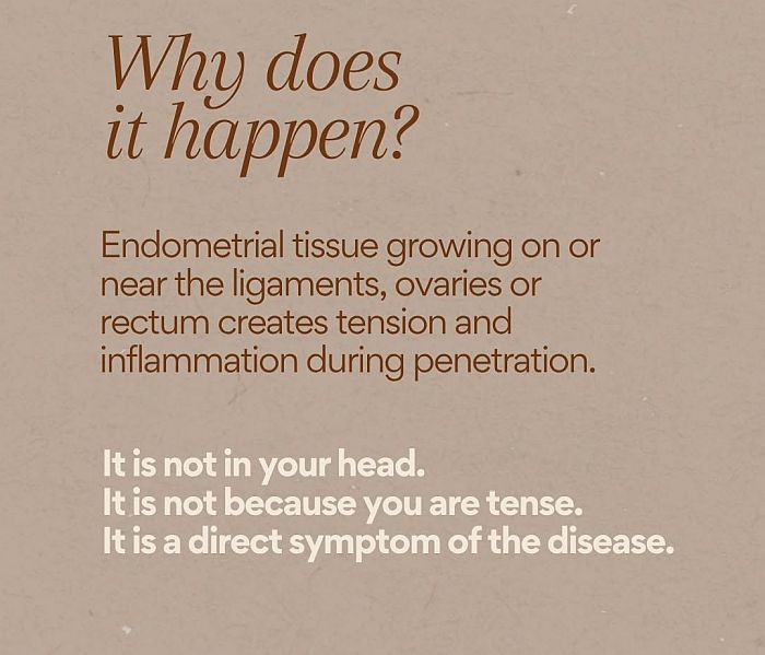 why sex is painful with endometriosis